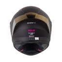 CASCO INTEGRAL SHAFT 526SP EVO SOLID NEGRO FUCSIA MATE SPOILER NUEVO