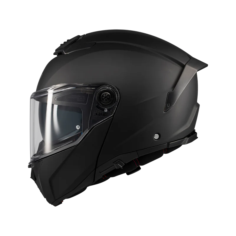 CASCO ABATIBLE MT FU404 DOBLE VISOR ATOM 2 PURE A1 NEGRO MATE