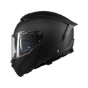 CASCO ABATIBLE MT FU404 DOBLE VISOR ATOM 2 PURE A1 NEGRO MATE