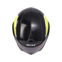 CASCO ABATIBLE ICH 3110 DOBLE VISOR XPACER NEGRO AMARILLO BRILLO VISOR NEGRO