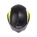 CASCO ABATIBLE ICH 3110 DOBLE VISOR XPACER NEGRO AMARILLO MATE VISOR NEGRO