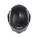 CASCO ABATIBLE ICH 3110 DOBLE VISOR XPACER NEGRO AZUL OSCURO MATE VISOR NEGRO