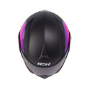 CASCO ABATIBLE ICH 3110 DOBLE VISOR XPACER NEGRO FUCSIA MATE VISOR NEGRO