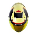 CASCO INTEGRAL SHAFT 526SP EVO NIHON AMARILLO CLARO ROJO BRILLO