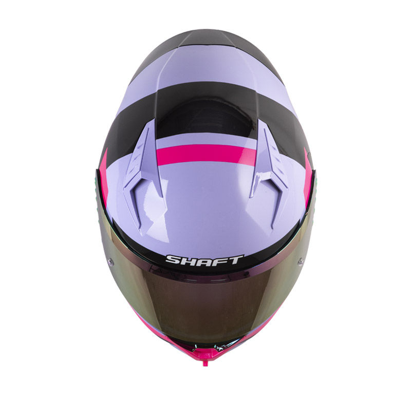 CASCO INTEGRAL SHAFT 526SP EVO RAIXX MORADO CLARO FUCSIA BRILLO
