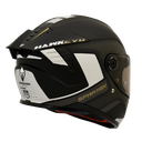 CASCO INTEGRAL SPARTAN DOBLE VISOR HAWK EVO SAPPHIRE B2 NEGRO PLATEADO MATE
