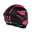 CASCO INTEGRAL SPARTAN DRAKEN RONIN FUCSIA MATE