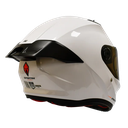CASCO INTEGRAL SPARTAN FENIX SOLID BLANCO BRILLO