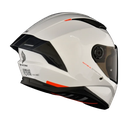 CASCO INTEGRAL SPARTAN PANTHER SOLID BLANCO BRILLO