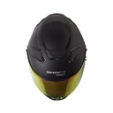 CASCO INTEGRAL SHAFT PRO 606SP DOBLE VISOR SOLID NEGRO FUCSIA MATE