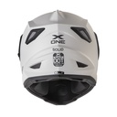 CASCO MULTIPROPOSITO X-ONE MX328 DOBLE VISOR SOLID GRIS CLARO NEGRO MATE
