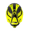 CASCO MULTIPROPOSITO SHAFT PRO MX400 DOBLE VISOR AVENGER GRIS OSCURO AMARILLO BRILLO