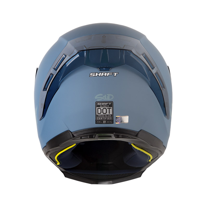 CASCO INTEGRAL SHAFT 562 R SOLID AZUL GRIS MATE