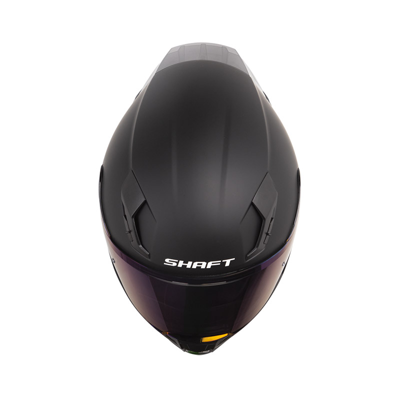 CASCO INTEGRAL SHAFT 562 R SOLID NEGRO AMARILLO MATE