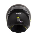 CASCO INTEGRAL SHAFT 562 R SOLID NEGRO AMARILLO MATE