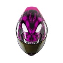 CASCO INTEGRAL SHAFT 562 R TOXIC NEGRO FUCSIA BRILLO