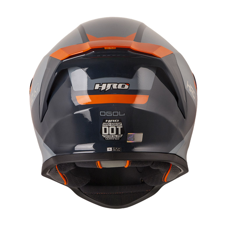 CASCO INTEGRAL HRO 506SP OGOL GRIS OSCURO GRIS BRILLO