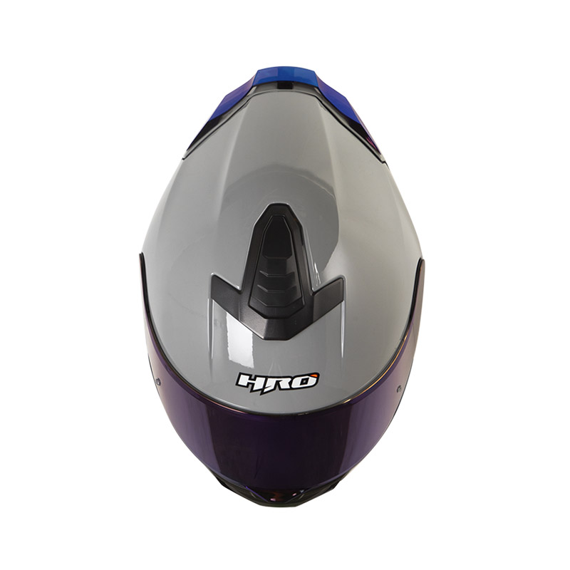 CASCO INTEGRAL HRO 506SP SOLID GRIS SILVER BRILLO