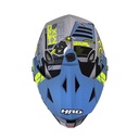 CASCO MULTIPROPOSITO HRO MX330 DOBLE VISOR CYBOK GRIS GRIS MATE