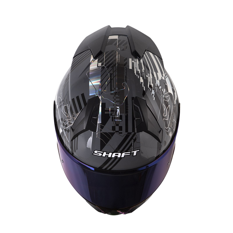 CASCO INTEGRAL SHAFT 560 EVO CIRCUIT GRIS OSCURO GRIS OSCURO BRILLO