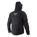 CHAQUETA CON PROTECCION SHAFT DELTA DAMA NEGRA