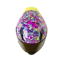 CASCO INTEGRAL SHAFT 562 R TOON WORL MORADO AMARILLO BRILLO