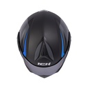 CASCO ABATIBLE ICH 3110 DOBLE VISOR XMAL NEGRO AZUL MATE VISOR NEGRO
