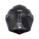 CASCO ABATIBLE ICH 3110 DOBLE VISOR BUZZ NEGRO AZUL MATE VISOR AZUL