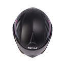 CASCO ABATIBLE ICH 3110 DOBLE VISOR BUZZ NEGRO FUCSIA MATE VISOR NEGRO