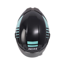 CASCO INTEGRAL ICH 501SP LAUDA NEGRO TURQUESA BRILLO VISOR NEGRO