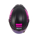 CASCO INTEGRAL ICH 501SP LAUDA NEGRO FUCSIA MATE VISOR NEGRO