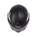 CASCO ABATIBLE ICH 3110 DOBLE VISOR BUZZ NEGRO NARANJA MATE VISOR NEGRO