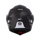CASCO ABATIBLE ICH 3110 DOBLE VISOR MAGIC NEGRO BLANCO GRIS MATE VISOR NEGRO