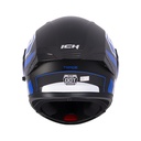 CASCO ABATIBLE ICH 3120 DOBLE VISOR TRADE NEGRO AZUL MATE VISOR NEGRO