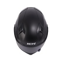 CASCO ABATIBLE ICH 3120 DOBLE VISOR TRADE NEGRO GRIS OSCURO MATE VISOR NEGRO