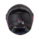 CASCO ABATIBLE SHAFT 3820SP SOLID NEGRO FUCSIA MATE