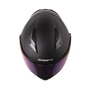 CASCO ABATIBLE SHAFT 3820SP SOLID NEGRO GRIS OSCURO MATE