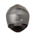 CASCO ABATIBLE SHAFT PRO 4000 EVO DOBLE VISOR SOLID GRIS OSCURO SILVER MATE