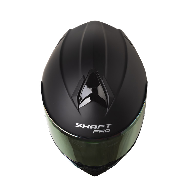 CASCO ABATIBLE SHAFT PRO 4000 EVO DOBLE VISOR SOLID NEGRO FUCSIA MATE