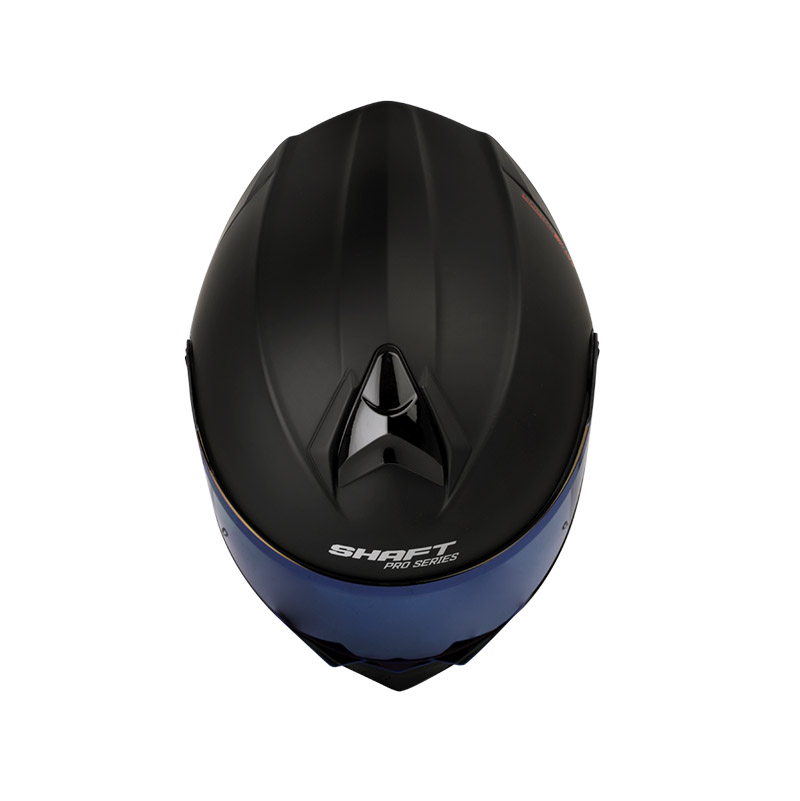 CASCO ABATIBLE SHAFT PRO 4000 EVO DOBLE VISOR SOLID NEGRO GRIS OSCURO MATE