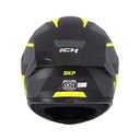 CASCO INTEGRAL ICH 503 SKP NEGRO AMARILLO MATE VISOR TRANSPARENTE