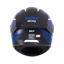 CASCO INTEGRAL ICH 503 SKP NEGRO BLANCO MATE VISOR NEGRO