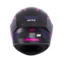 CASCO INTEGRAL ICH 503 SKP NEGRO FUCSIA MATE VISOR NEGRO