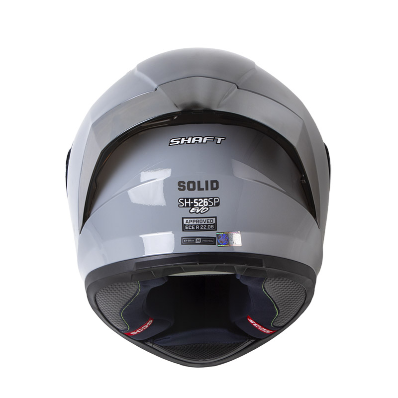 CASCO INTEGRAL SHAFT 526SP EVO SOLID GRIS GRIS OSCURO BRILLO