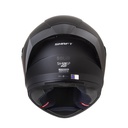 CASCO INTEGRAL SHAFT 526SP EVO SOLID NEGRO GRIS OSCURO MATE