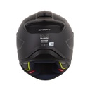 CASCO INTEGRAL SHAFT 532 DOBLE VISOR SOLID NEGRO GRIS OSCURO MATE
