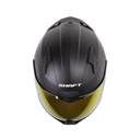 CASCO INTEGRAL SHAFT 532 DOBLE VISOR SOLID NEGRO MORADO MATE