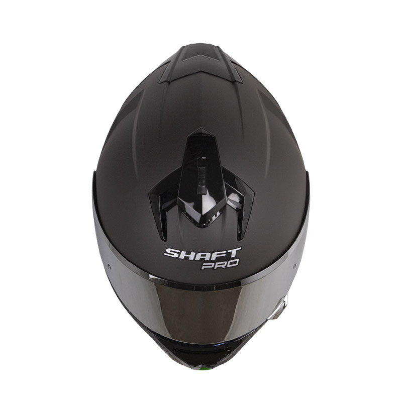 CASCO INTEGRAL SHAFT PRO 610 EVO DOBLE VISOR SOLID GRIS OSCURO GRIS OSCURO MATE