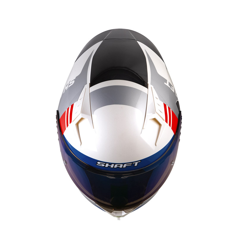 CASCO INTEGRAL SHAFT 526SP EVO TRIUMPH BLANCO PERLA SILVER BRILLO