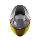 CASCO INTEGRAL SHAFT 526SP EVO TRIUMPH GRIS GRIS CLARO BRILLO